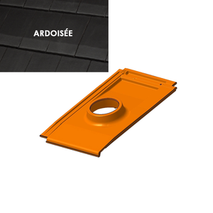 TUILE A DOUILLE VOLNAY MONTAGNY Ø100 ARDOISE